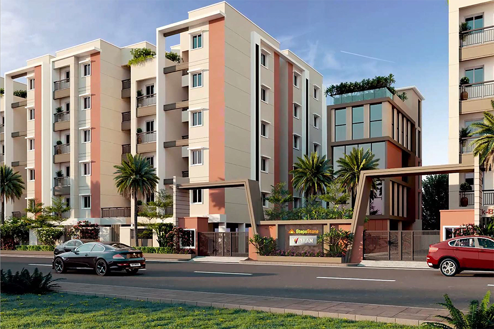 2 BHK floor plan