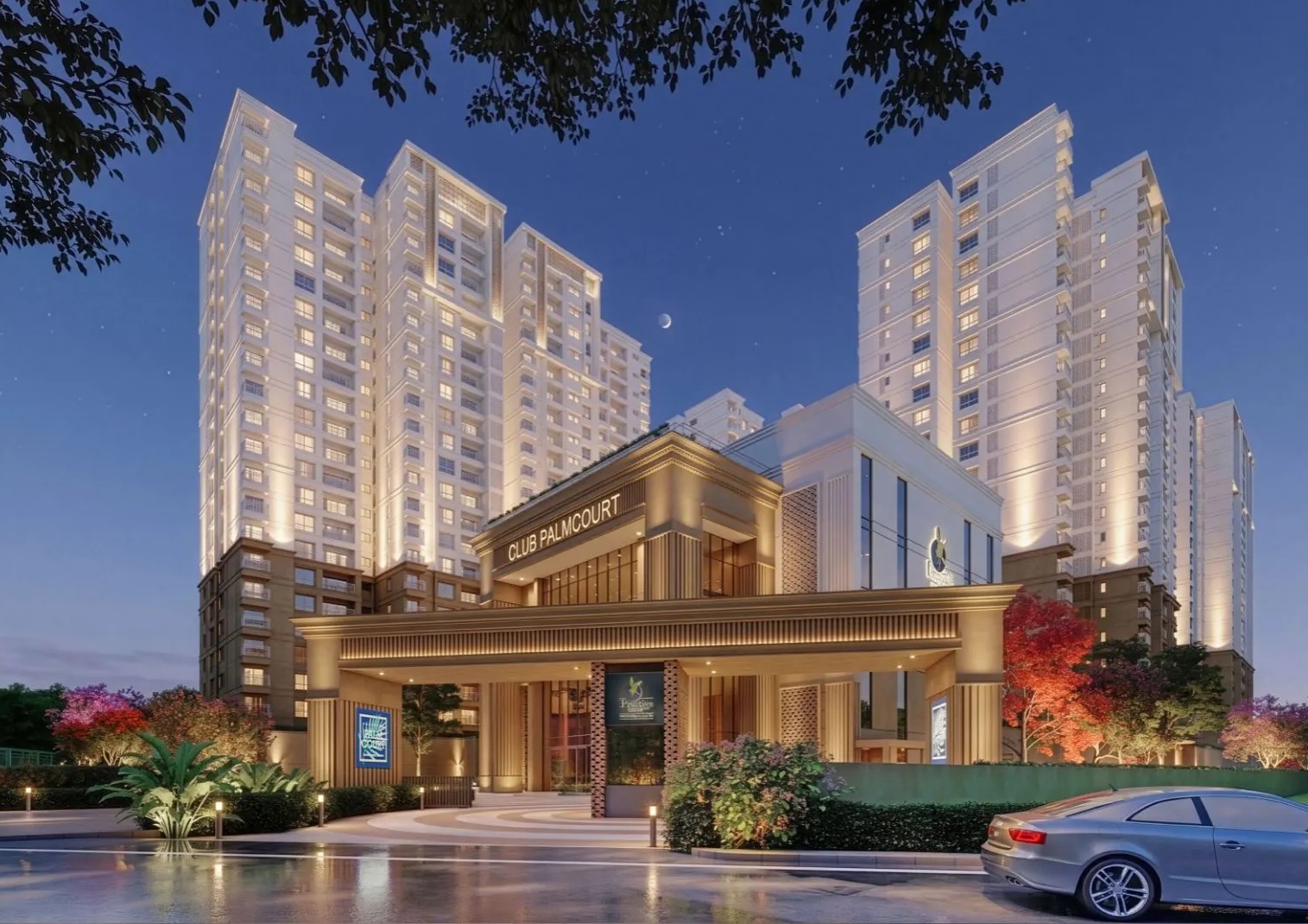 2 BHK floor plan